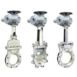 Van dao inox điều khiển điện