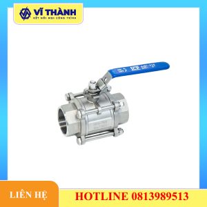 Van bi 3pc ren tay gạt  – Tiêu Chuẩn INOX VĨ THÀNH