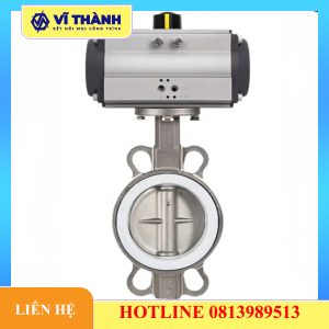 Van bướm điều khiển khí nén 304 - Tiêu Chuẩn INOX VĨ THÀNH