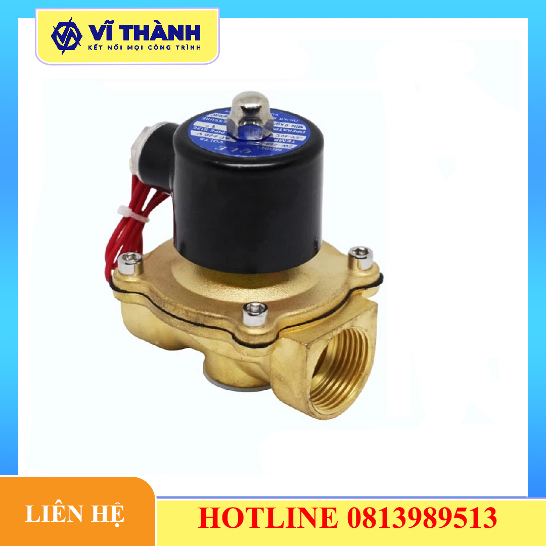 Van điện từ đồng DN50 - Tiêu Chuẩn INOX VĨ THÀNH - Ảnh 2