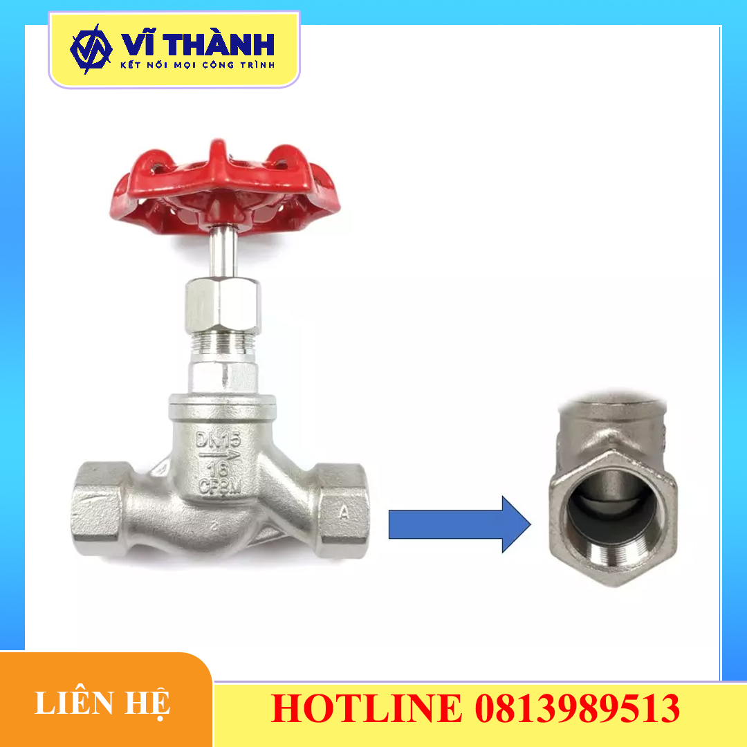 Van Cầu Hơi Chữ Ngã inox 304 – Tiêu Chuẩn INOX VĨ THÀNH - Ảnh 2