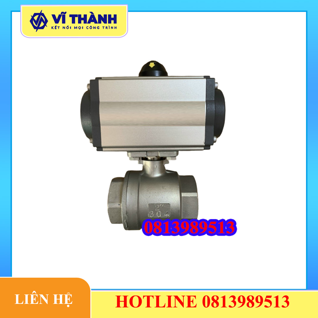 Van bi 2pc điều khiển khí nén – Tiêu Chuẩn INOX VĨ THÀNH - Ảnh 3