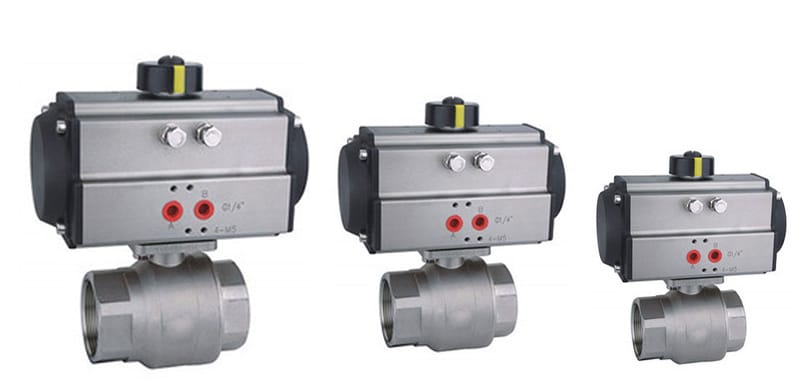 Van bi 2pc điều khiển khí nén