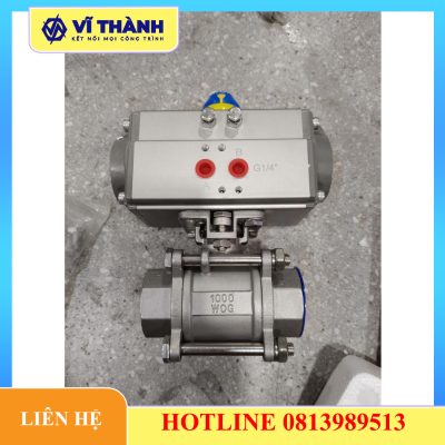 Van bi 3pc điều khiển khí nén