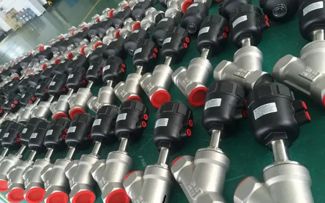 y xiên khí nén inox